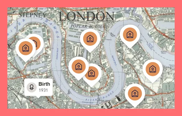 Explore with historical maps